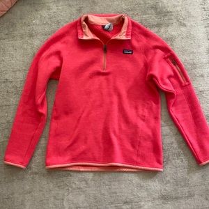 Girls Patagonia Better Sweater 1/4 zip